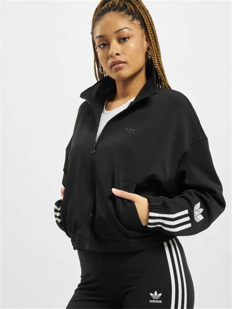 adidas originals damen übergangsjacken label schwarz 38